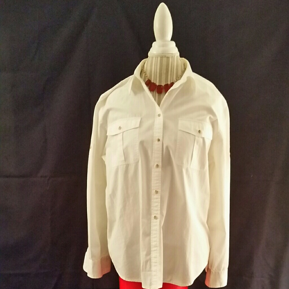White 100% cotton